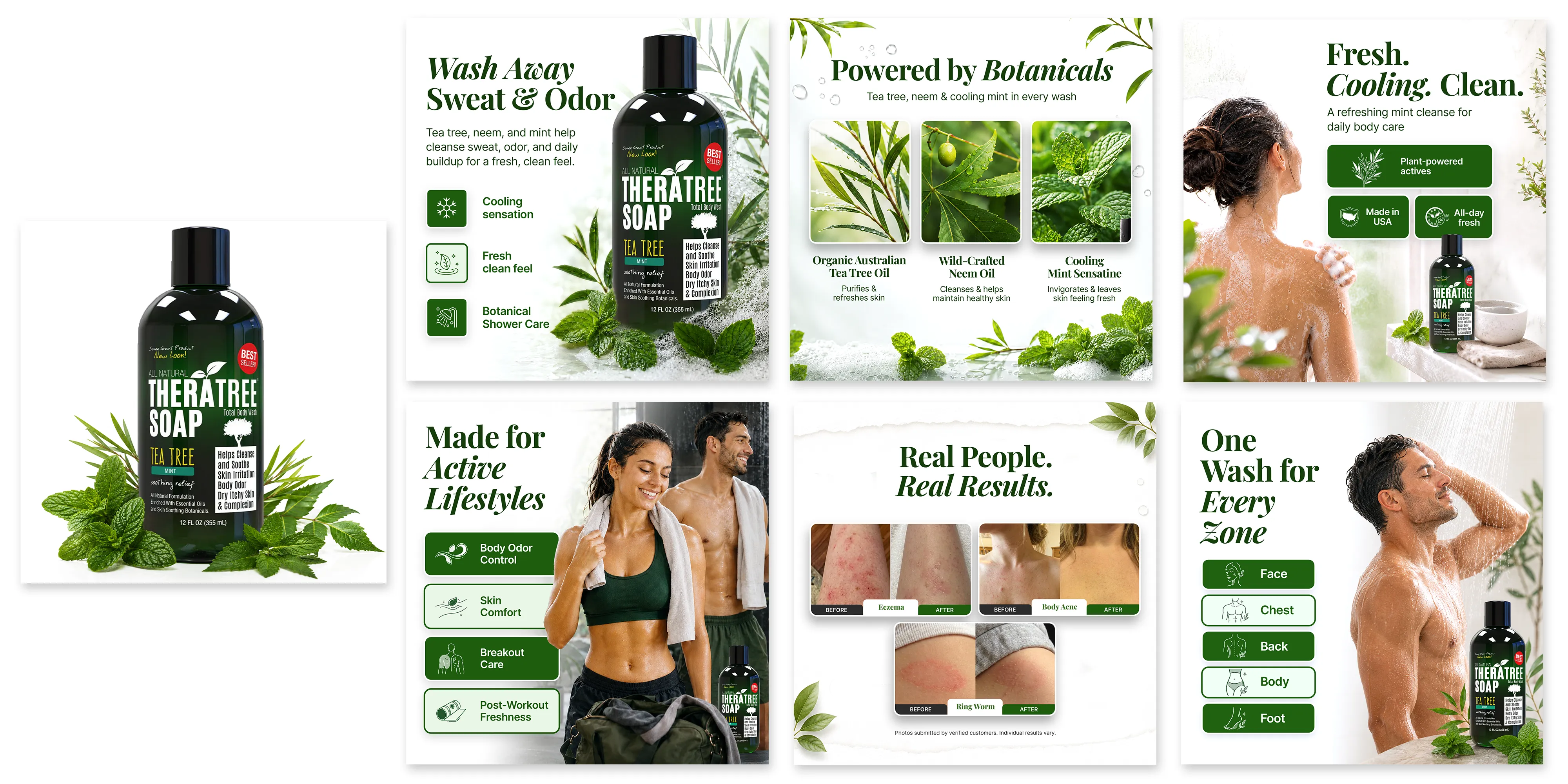 TheraTree - Tea tree body wash